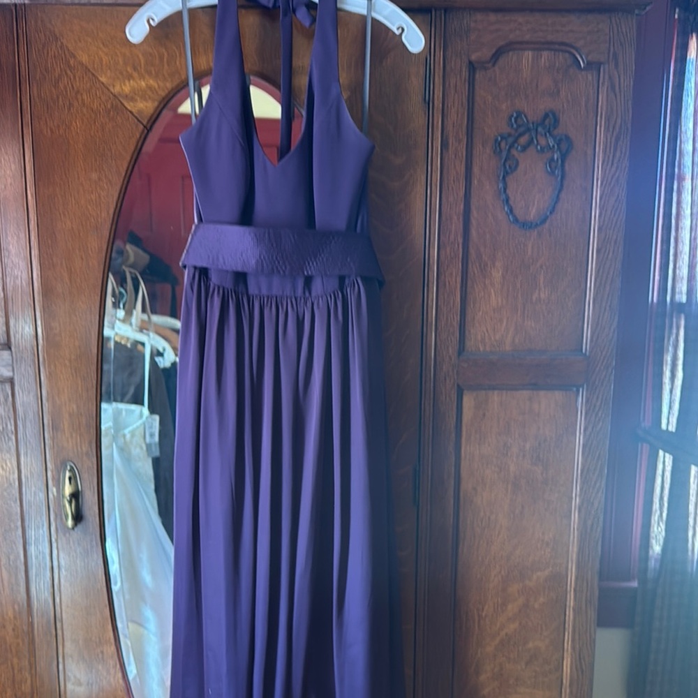 Vera Wang bridesmaid Halter gown for Weddings